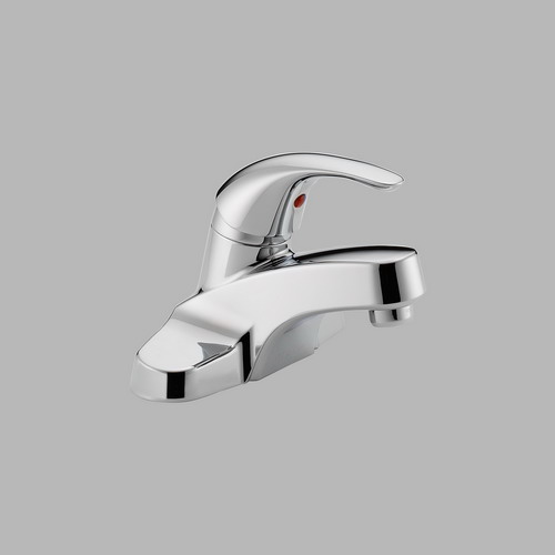 Peerless P183510LF; Choice; Single handle lavatory faucet with pop-up repair replacement technical part breakdown
