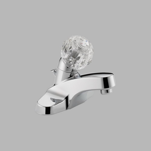 Peerless P188621LF; Choice; Single handle lavatory faucet with pop-up repair replacement technical part breakdown