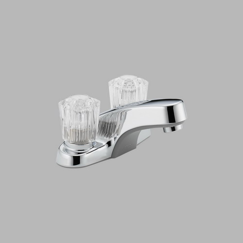 Peerless P240LF; Core; Two handle lavatory faucet without pop-up repair replacement technical part breakdown