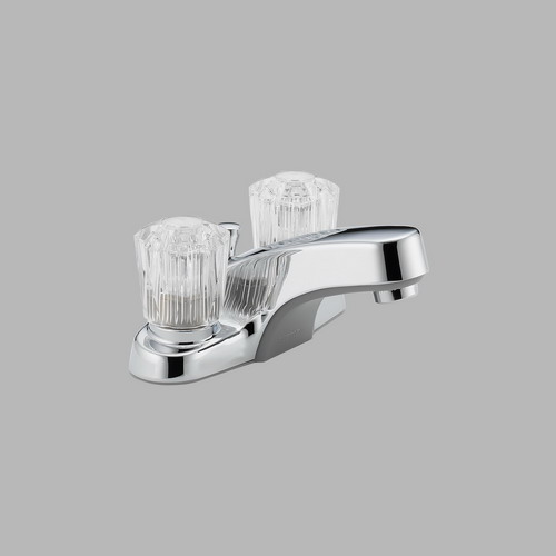 Peerless P245LF; Core; Two handle lavatory faucet with pop-up repair replacement technical part breakdown