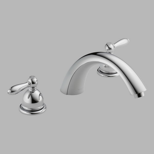 Peerless PTT298628; Apex; Two handle roman tub trim repair replacement technical part breakdown