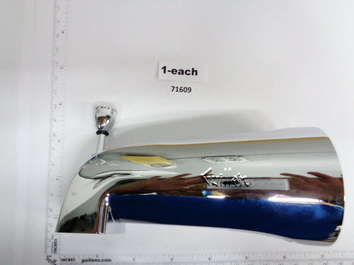 Peerless RP71609; ; slip-on tub spout and adapter; in Chrome
