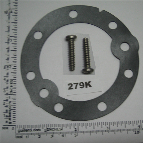 PF2 279K; ; oversized screw kit pressure assist toilet; in Unfinish