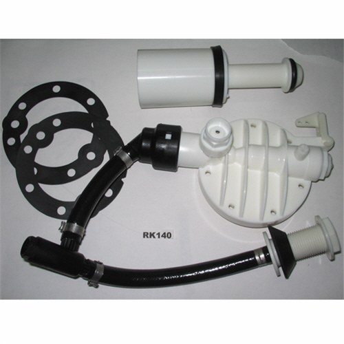 PF2 RK140; ; model 140 rebuilt kit for one piece toilet; in Unfinish