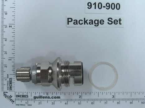 Price Pfister 910-9000;;  Hot or Cold 1/4 turn brass ceramic cartridge; In Unfinish