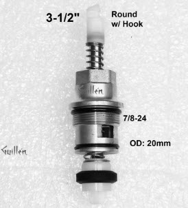 Rohl 2104-2650; ; diverter cartridge; in Unfinish