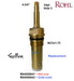 Rohl R94006942;;__ 4-3/4in 24pt; Cold ccwc; 1/4 turn brass ceramic cartridge; in Unfinish