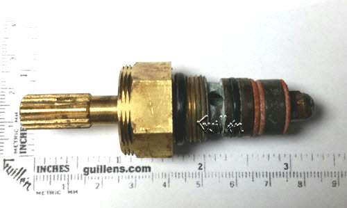 Rubinet 9XVLCBB1A; ; diverter cartridge for bidet; in Unfinish