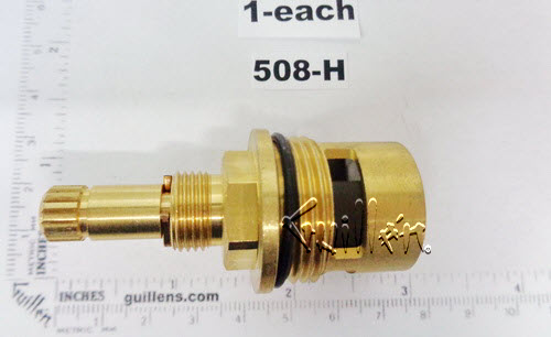 Sepco 508-H; ; 3/4 deck mount stem hot cartridge; in Unfinish   CRT508-H