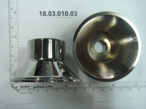 Sigma 18.03.010.26; 100 / 900 series; lavatory / in-wall escutcheon for bath tub shower lavatory faucet; in Polished Chrome; Discontinued Product