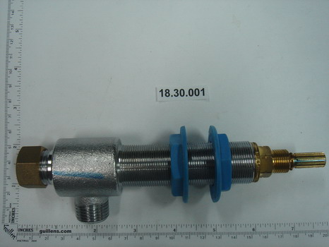 Sigma 18.30.001; ; lavatory valve complete 16 point cold for lavatory faucet; in Unfinish