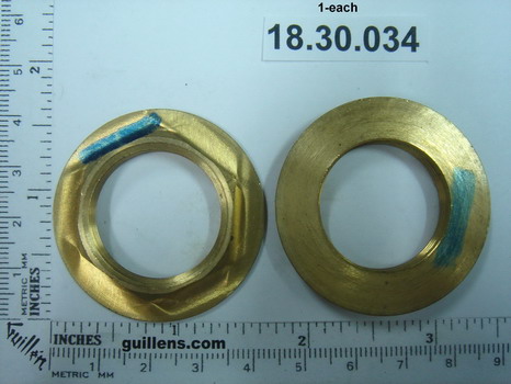 Sigma 18.30.034; ; lavatory valve bottom nut for lavatory faucet; in Unfinish