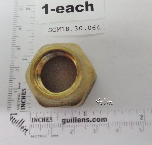 Sigma 18.30.064; ; valve nut cap stem extension (#2); in Unfinish