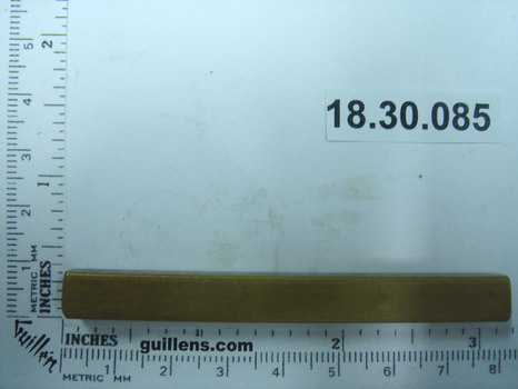 Sigma 18.30.085; Sigmatherm; square tube stem extension standard for 3/4 and larger thermostatic valve for bath tub shower faucet; in Unfinish