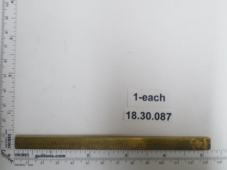 Sigma 18.30.087; Sigmatherm; 5"" inch thermostatic square tube stem extension for bath shower faucet; in Unfinish