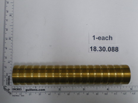 Sigma 18.30.088; Sigmatherm; 4 1/2"" inch thermostatic metric tube thread stem extension for bath shower faucet; in Unfinish