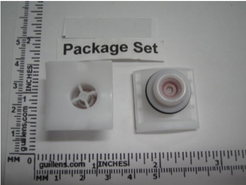 Sigma 18.30.205; ; pressure balance filter cartridge kit old sytle for bath tub shower faucet; in White