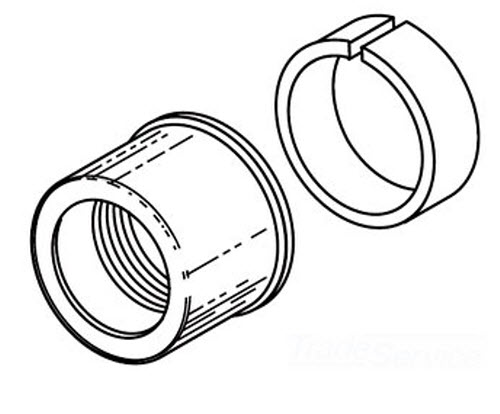 Sloan 0302109; ; B-7-A socket push button for exposed; in Chrome