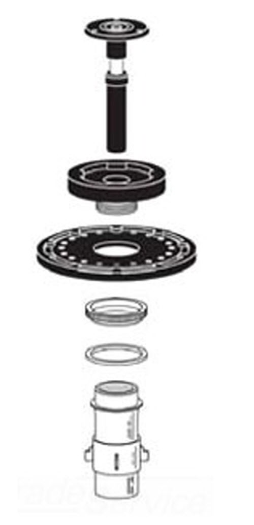 Sloan 3301037; Regal; A-37-A 1.5 gpf / 5.7 lpf urinal repair kit; in Unfinish