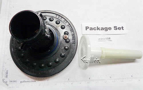 Sloan 3301038; Regal; A-38-A 3.5 gpf / 13.2 lpf toilet closet repair kit; in Unfinish