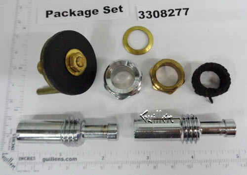 Sloan 3308277; ; H-47-ASD screw driver stop repair kit 1 & 3/4" (H-40 & H-45); in Unfinish