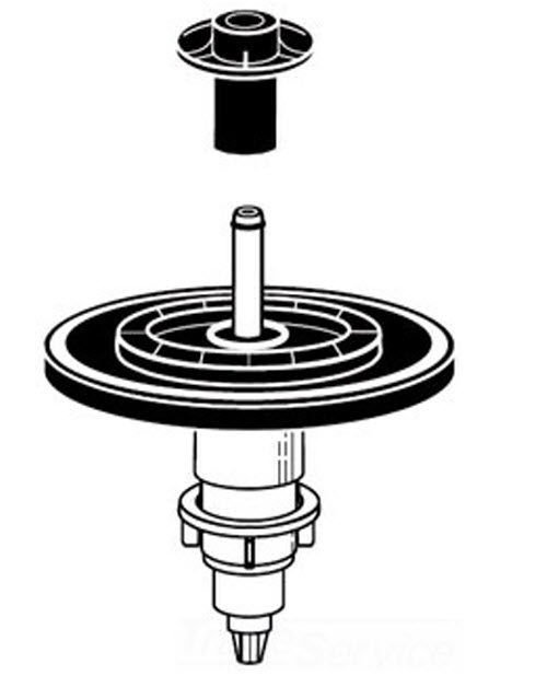 SLOAN 3325001 EBV-1020-A DIAPH PRTS EBV-1020-A FLEX-TUBE DIAPHRAGM INSIDE PARTS KIT 1.6, 3.5, 4. |