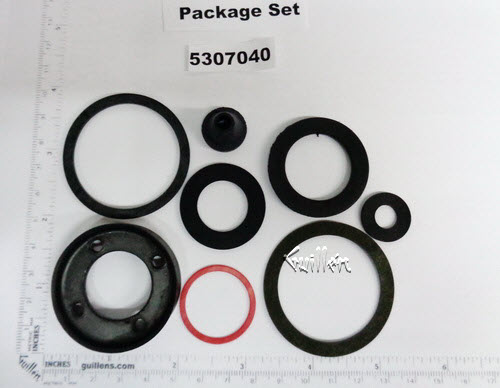 Sloan 5307040; ; G-14-AA gem closer/urinal washer set quantity pack only (6/pack) for exposed flushometer; in Unfinish