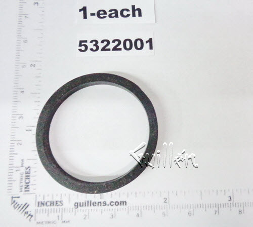 Sloan 5322001; ; VBF-5 gasket 1-1/2" quantity pack only (48/pack); in Unfinish