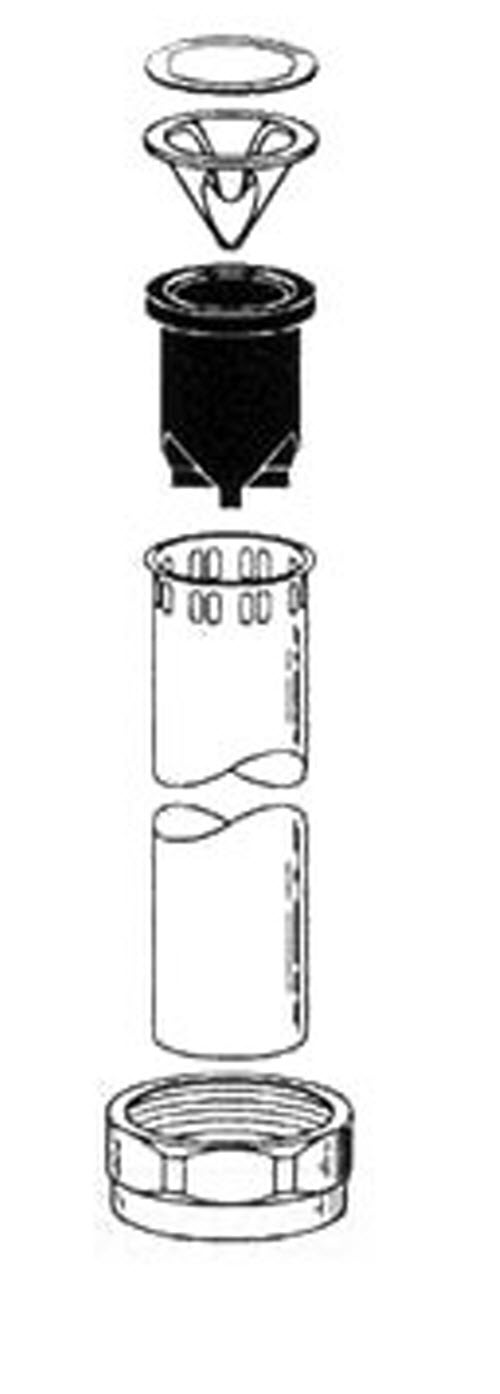 Sloan 5323005; ; V-500-AA vacuum breaker 3/4" x 9" quantity pack only (6/pack); in Chrome