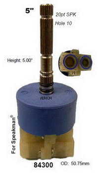 Speakman RPG05-0412/0413; ; Replacement balancing cartridge with spindle; in Unfinish   G05-0413 G05-0412 RPG05-0412 RPG05-0413