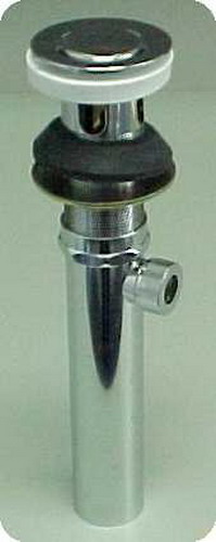 Suncraft 630E8 2 Piece All Brass Chrome Plated Pop Up w/o OverFlow Holes.   10036