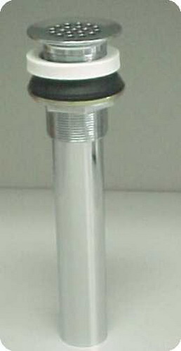 Suncraft 6429 9 Hole Forged Grid Drain W/Overflow Holes 3/8" Ctr. Hole.   10137