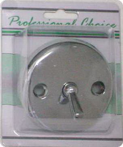 Suncraft C-FP140 Face Plate, W & O with square trip lever zinc Chrome Plated with ...   80060
