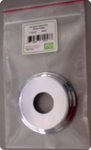 Suncraft C-SS130 Spacer Trim, Tub Spout to wall 3 inches, Brass Chrome Plated   80057