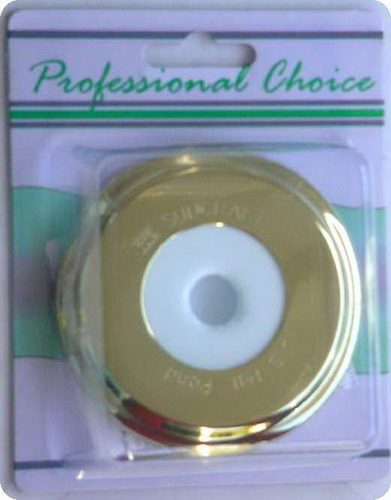 Suncraft C-SS150PVD Tub Spout Escutcheon with water seal, Brass PBR PVD   80055