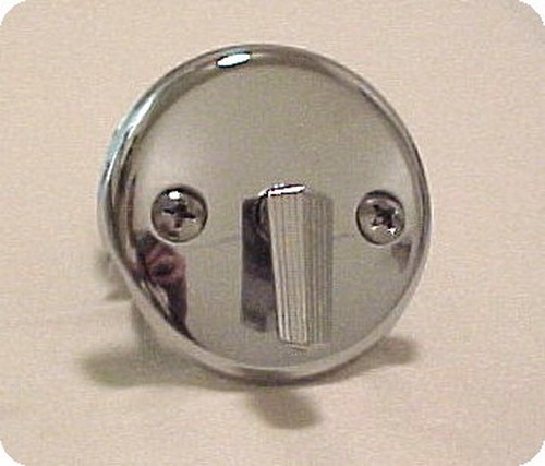 Suncraft FP141 Face Plate W/Trip Assembly Includes Screws Chrome Plated Finish.   10110