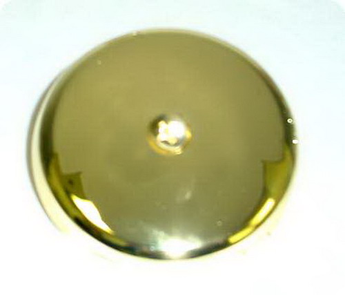 Suncraft FP143PBR Face Plate 1 Hole with Brass Screw Polished Brass Finish.   11151