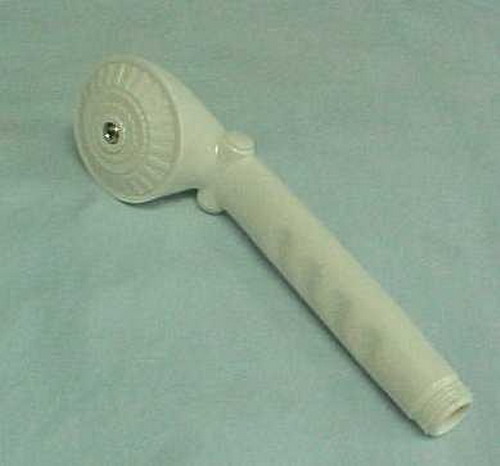 Suncraft PSC100W Hand Held Showerhead w/o Push Button Plastic White.   11060