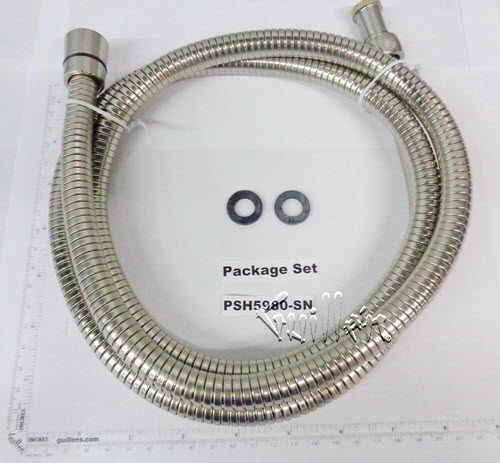 Suncraft PSH5980-SN Personal Shower Hose, Stretch feature Stainless Steel 59' to 8...   14115  ; Discontinued Product