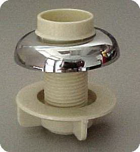 Suncraft RS310A Hose Guide Assembly, Chrome Plated Brass with Almond   12154