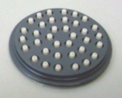 Suncraft S188-03A Wide Angle Spray Plate With Charcoal Back & Light Gray Tips.   11113