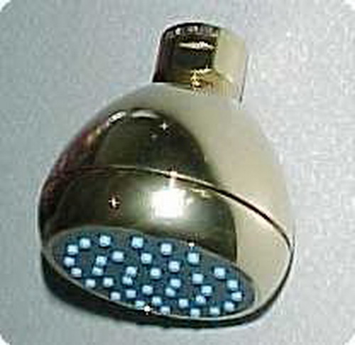Suncraft S188PVD Clog Resistant Showerhead Polished Brass PVD Finish. 1.8 GPM   11041