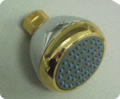 Suncraft S188SG Clog Resistant Showerhead Chrome & Gold Finish.   11042