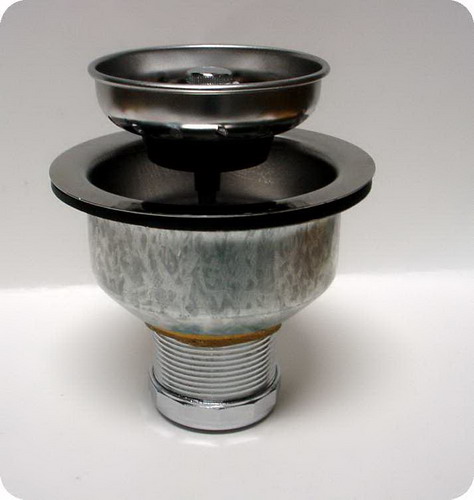 Suncraft SA160 Stainless Steel Deep Cup Basket Strainer Assembly, post, gasket & n...   12176
