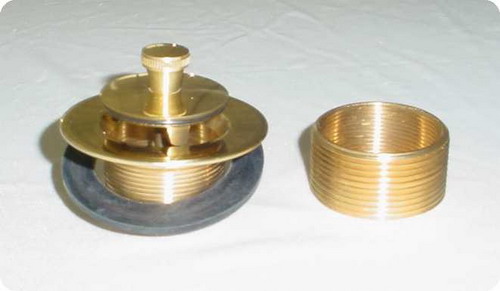 Suncraft TD2512PBR-PVD Brass Tub Drain Polishedd Brass PVD Finish Lift And Turn.   10201