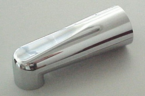 Suncraft TS122 7" Tub Spout Zinc Chrome Plated Slip Fit 5/8" OD Cooper Tube.   10192