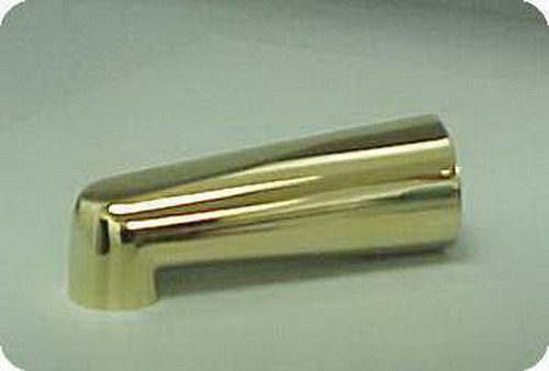 Suncraft TS127PBR 7" Tub Spout Polished Brass Finish 1/2" IPS Nose Mount.   10199