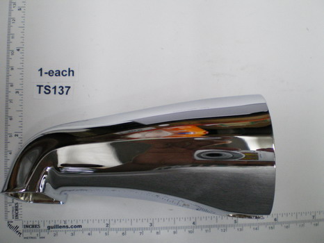 Suncraft TS137 Tub Spout 1/2' IPS Mount Chrome Plated Finish.   10104