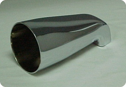 Suncraft TS147 Tub Spout 3/4" IPS Nose Mount Chrome Plated Finish.   10153