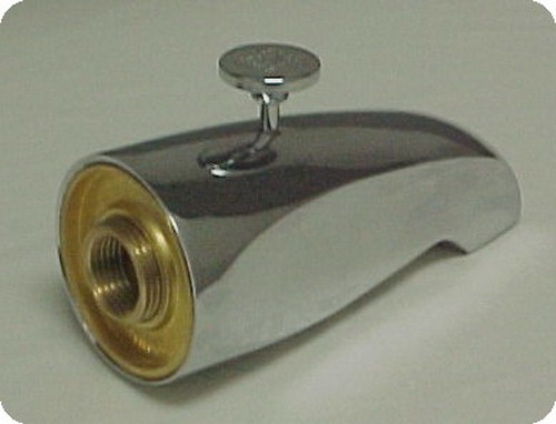 Suncraft TS156 C/P Tub Spout Rear Diverter Rear Mount Solid Brass Chrome Plated F...   10180